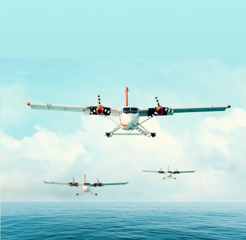 Luxury brand campaign photography in the Maldives