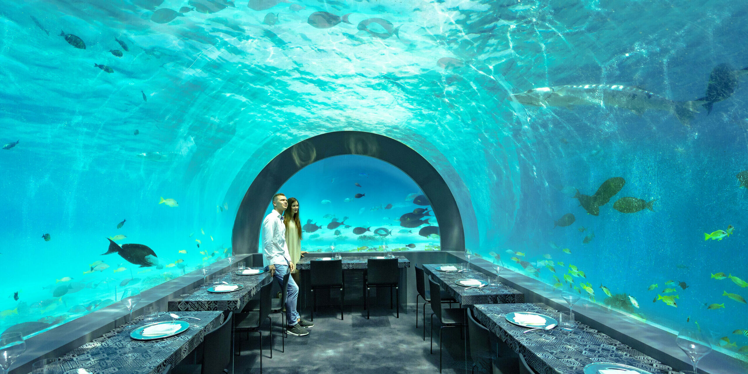 You & Me Maldives, H2O Underwater Restaurant