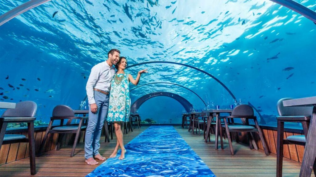 Hurawalhi maldives 5.8 Underwater Restaurant